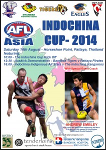 The 2014 Indochina Cup promises to be the biggest yet in its 8 year history.