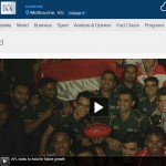 ABC TV reports on AFL Asia event in Melbourne ABC TV reports on AFL Asia.