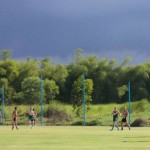 ‘The Big Rooster’ taking Australian rules football to a whole new level, reports ABC News Big Rooster footy.