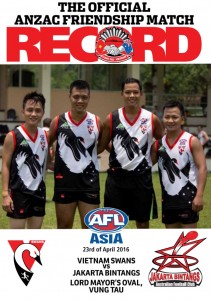 The Swans' famous ANZAC Footy Record will this year feature their new local players