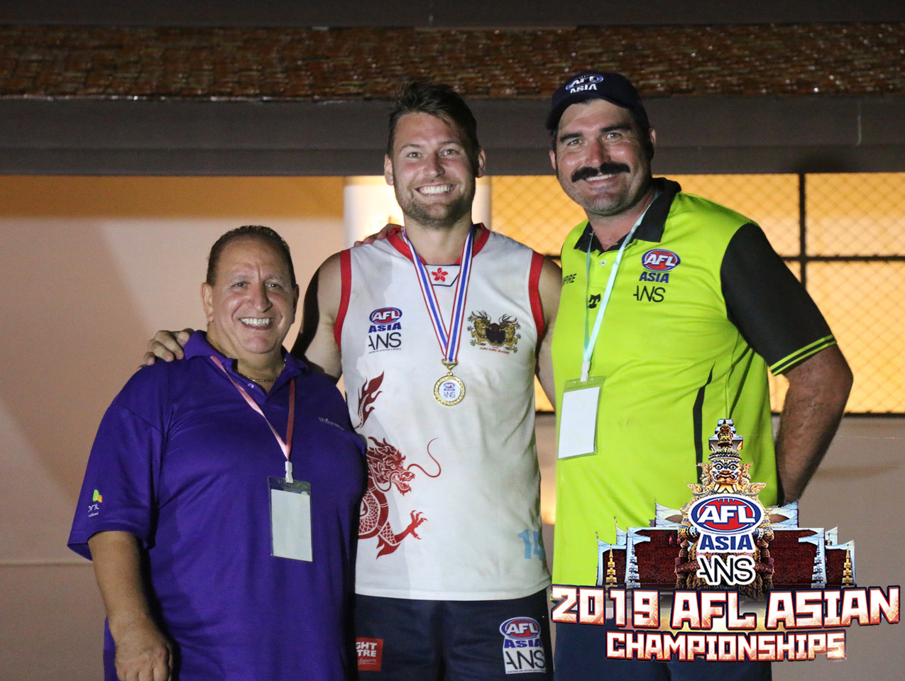 Sam Agar Player of the 2019 AFL Asian Championships