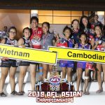 The AFL Asia All Asian Born Women's 2019 Squad