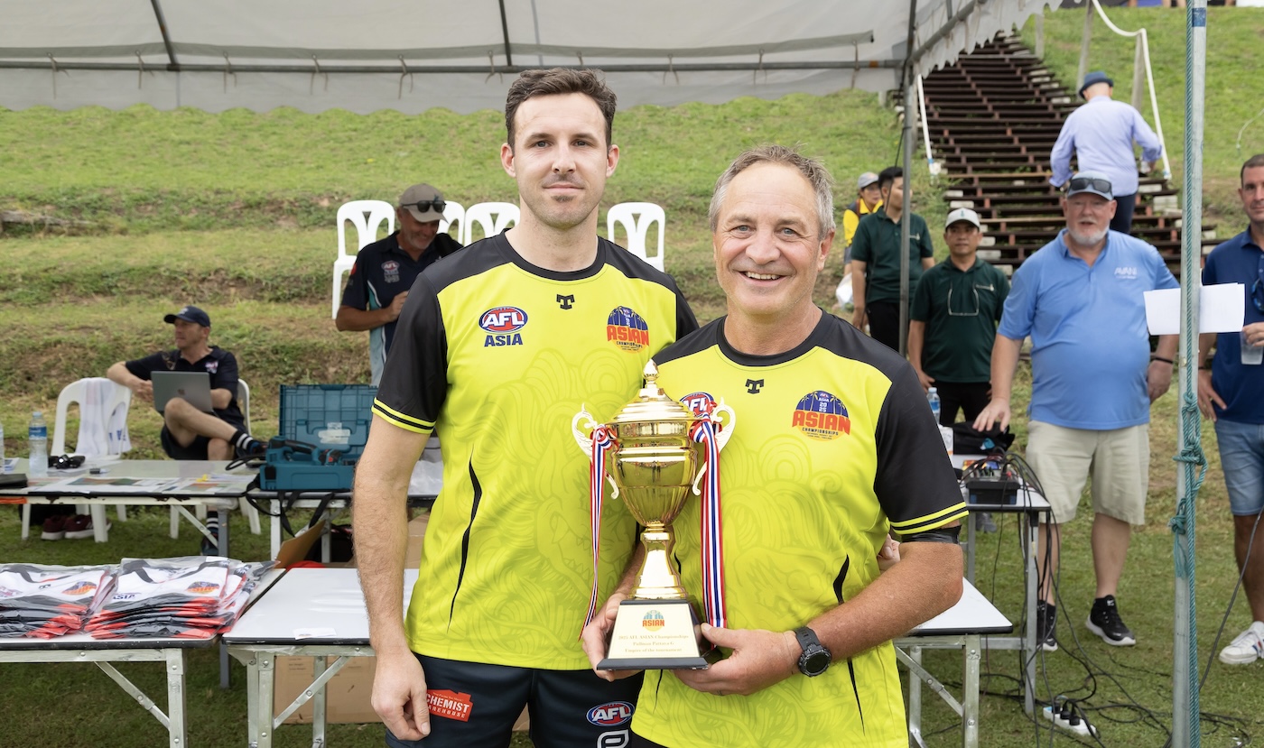 Paul pays it forward at Asian Champs